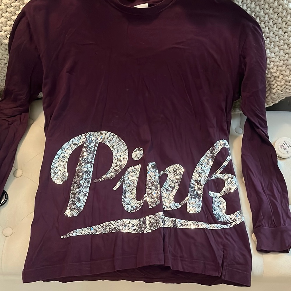 Pink bling top